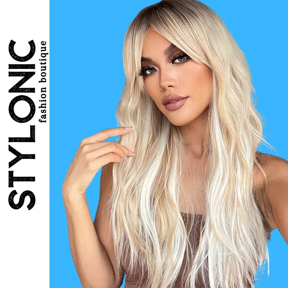 Beach blonde shop wig