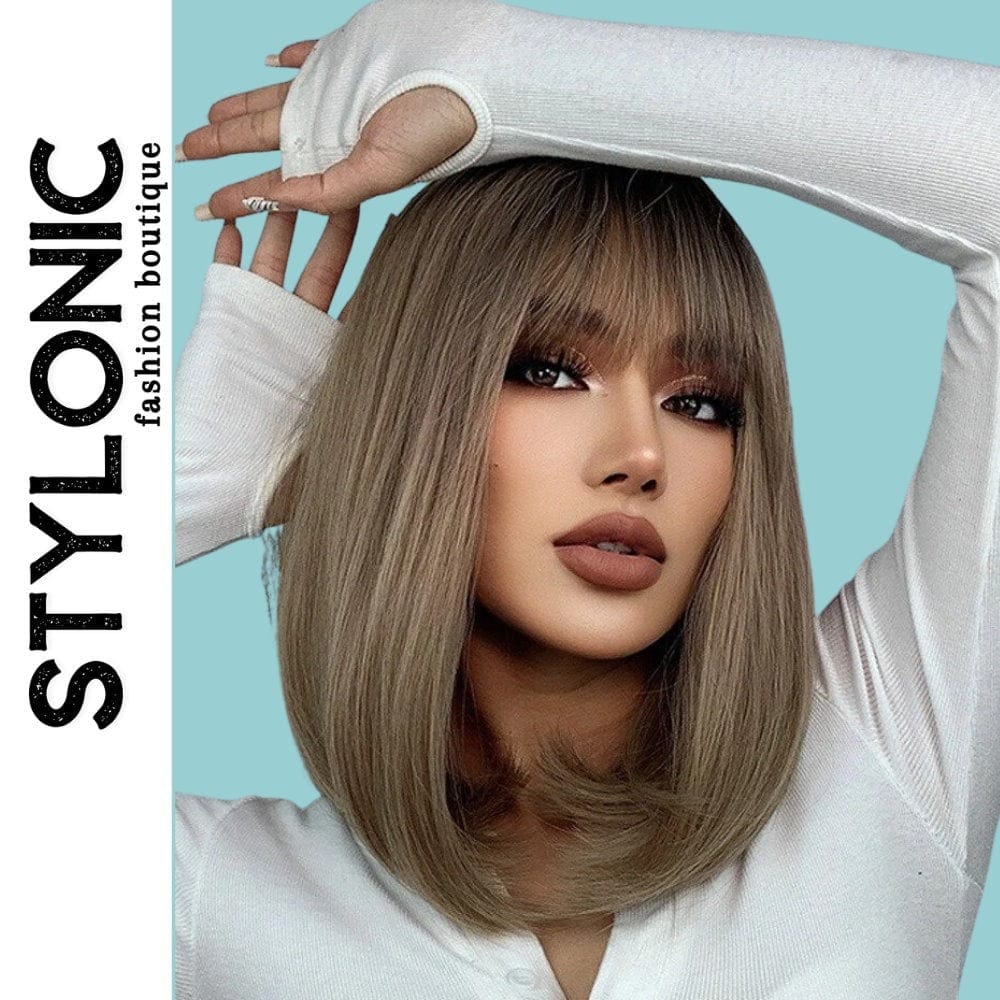 Dark Blonde Bob Wig Stylonic Premium Wigs