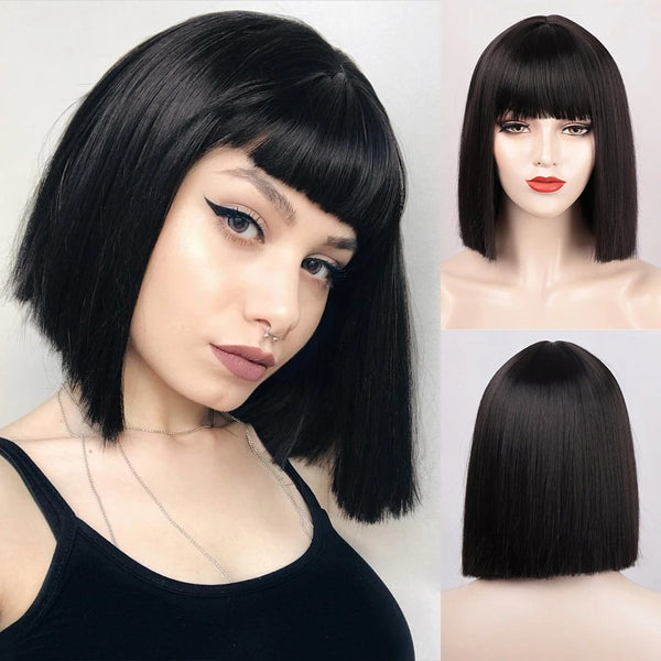 Black Bob Wig