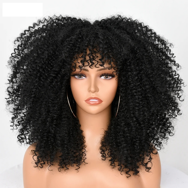 Black Curly Hair Wig