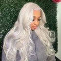 White Wig Human Hair