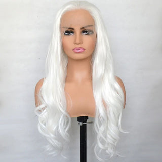 Lace Front White Wig