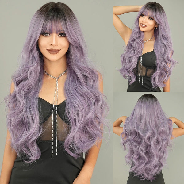 Purple Wigs