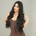 Long Wavy Black Wig
