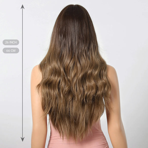 Light Brown Ombre Wig