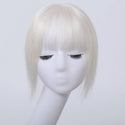 White Blonde Hair Topper