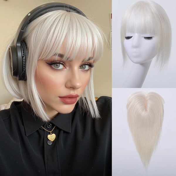 White Hair Toppers