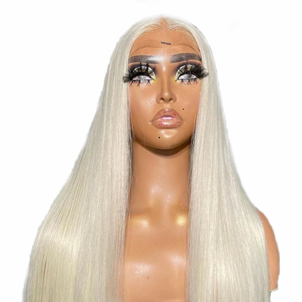 White Wig Human Hair