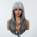 Ombre Silver Wig