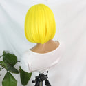 Short Yellow Wig