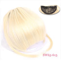 Bright Blonde Clip on Fringe