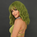 Lime Green Wig Bob
