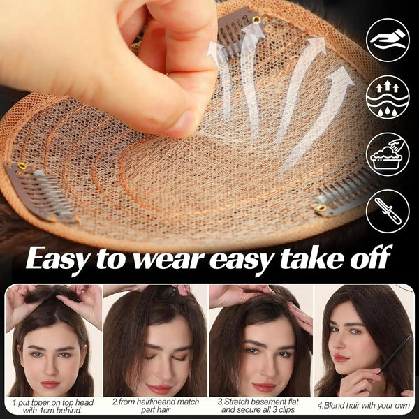 Thinning Hair Toppers for Women