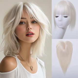 White Hair Topper