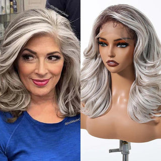 Silver Grey Wig