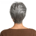 Grey Human Hair Wig