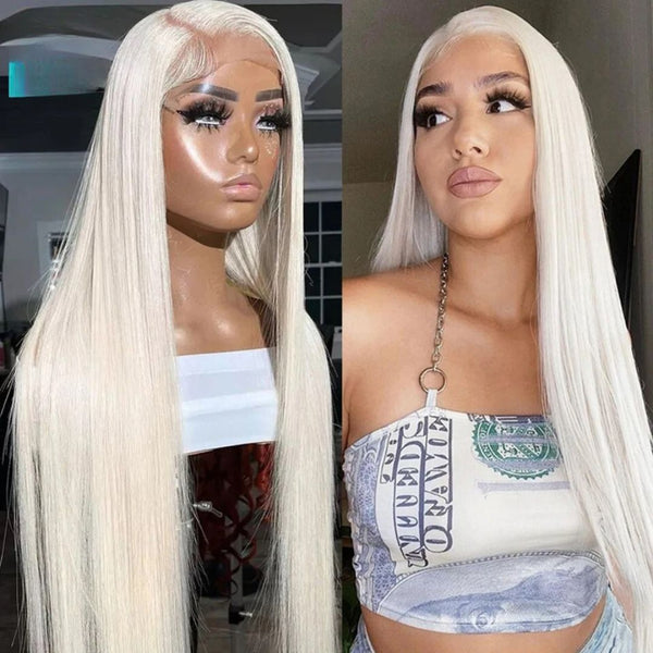 White Wig Human Hair