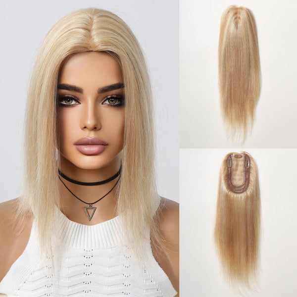 Stylonic Fashion Boutique 1002-5 / 12INCHES / Middle Part Affordable Hair Toppers UK Affordable Hair Toppers UK - Stylonic Wigs