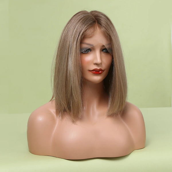 Stylonic Fashion Boutique Synthetic Wig Ash Blonde Bob Wig Premium Ash Blonde Bob Wig: Features & Buyer's Guide