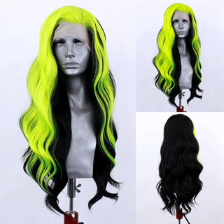 Stylonic Fashion Boutique Synthetic Wig Black and Green Wig Black and Green Wig Insight: Customer Reviews & Specifications