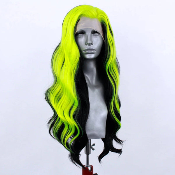 Stylonic Fashion Boutique Synthetic Wig Black and Green Wig Black and Green Wig Insight: Customer Reviews & Specifications