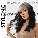 Stylonic Fashion Boutique WL1159-1 / China Ombre Grey Roots and Black Wig