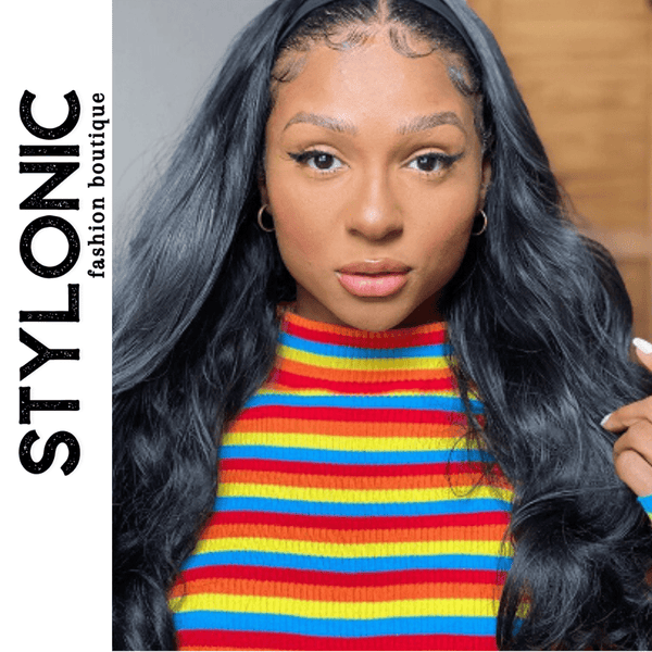 Stylonic Fashion Boutique Synthetic Wig Black Headband Wig Wigs - Black Headband Wig | Stylonic Fashion Boutique