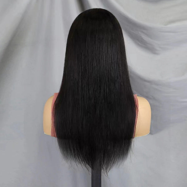 Stylonic Fashion Boutique Human Hair Wig Black Human Hair Wig Black Human Hair Wig - Stylonic Premium Wigs