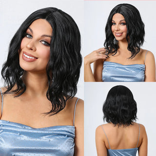 Stylonic Fashion Boutique HC11089-1 / Deep Part / 150% Black Wig Bob