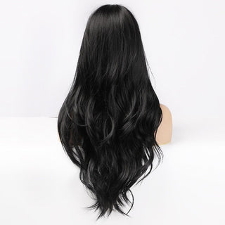 Stylonic Fashion Boutique Synthetic Wig Black Wig with Bangs Wigs - Wavy Black Wig with Bangs | Stylonic Fashion Boutique