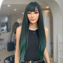 Stylonic Fashion Boutique Blackish Green Wig Blackish Green Wig - Stylonic Wigs