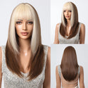 Stylonic Fashion Boutique Synthetic Wig Blonde Bangs Wig Blonde Bangs Wig - Stylonic Premium Wigs