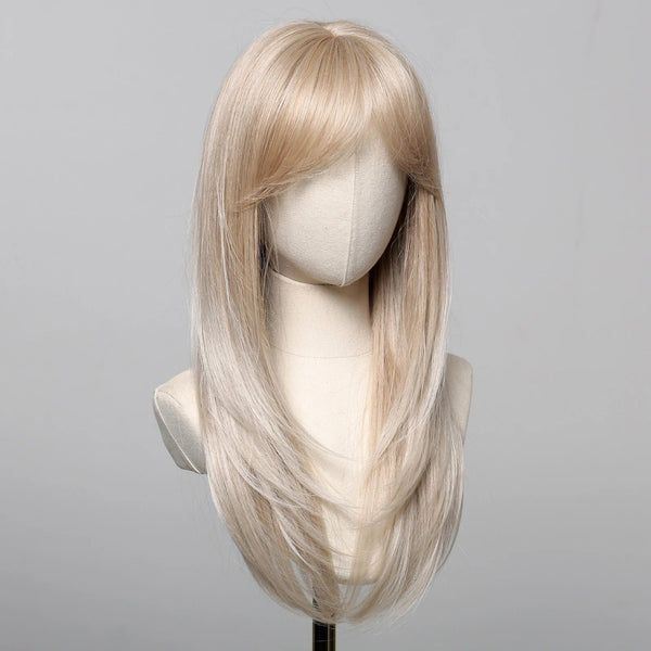 Stylonic Fashion Boutique Synthetic Wig SWLC1215-1BL22 Blonde Bangs Wig Blonde Bangs Wig - Stylonic Premium Wigs