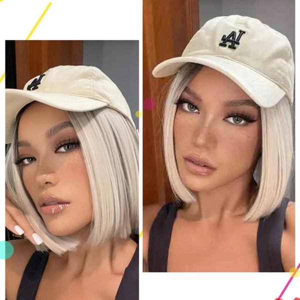 Stylonic Fashion Boutique Synthetic Wig Blonde Bob Wig Blonde Bob Wig: Features, Pricing & Benefits Explained