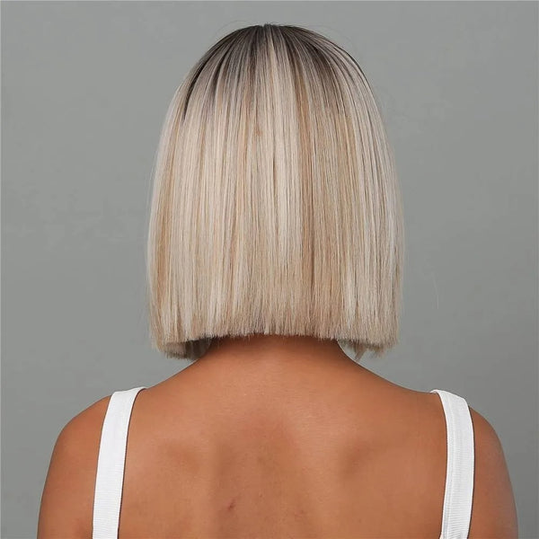 Stylonic Fashion Boutique Synthetic Wig Blonde Bob Wig Blonde Bob Wig: Features, Pricing & Benefits Explained