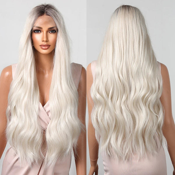 Stylonic Fashion Boutique Synthetic Wig Blonde Long Hair Wig Blonde Long Hair Wig - Stylonic Wigs