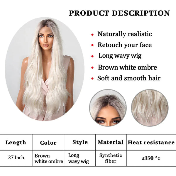 Stylonic Fashion Boutique Synthetic Wig Blonde Long Hair Wig Blonde Long Hair Wig - Stylonic Wigs