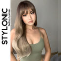 Stylonic Fashion Boutique Synthetic Wig LC6019-1 Blonde Ombre Long Hair Blonde Ombre Long Hair - Stylonic Wigs