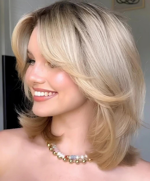 Stylonic Fashion Boutique Synthetic Wig LC1080-4 Blonde Wig Bob Blonde Wig Bob - Stylonic Wigs