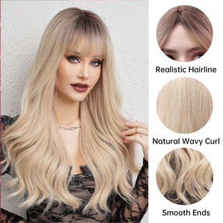 Stylonic Fashion Boutique WL1021-1 / China Blonde Wig Long Hair