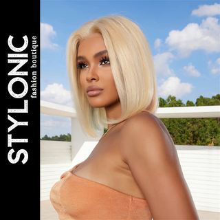 Stylonic Fashion Boutique Human Hair Wig Blonde Wigs Bob Blonde Wigs Bob - Stylonic Premium Wigs