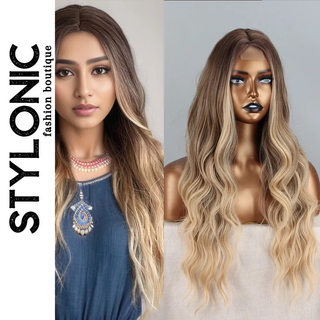 Stylonic Fashion Boutique Synthetic Wig Blonde Wigs Long Blonde Wigs Long - Stylonic Premium Wigs