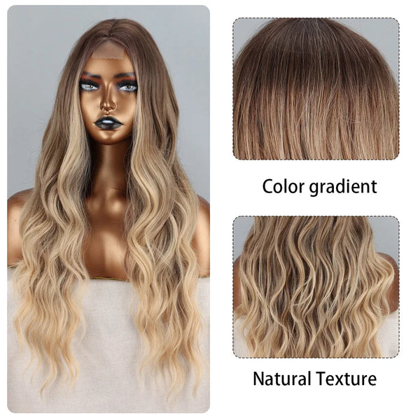 Stylonic Fashion Boutique Synthetic Wig Blonde Wigs Long Blonde Wigs Long - Stylonic Premium Wigs