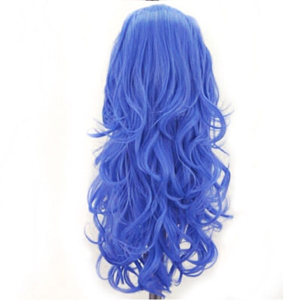 Stylonic Fashion Boutique Lace Front Synthetic Wig Blue Lace Front Wig Blue Lace Front Wig - Stylonic Fashion Boutique