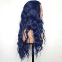 Stylonic Fashion Boutique Dark Blue Synthetic Lace Front Loose Curly Wig