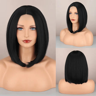 Stylonic Fashion Boutique Synthetic Wig Bob Wig Black Bob Wig Black - Stylonic Premium Wigs