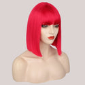 Stylonic Fashion Boutique Synthetic Wig Bright Red Bob Wig Wigs - Bright Red Bob Wig | Red Wigs | Stylonic Fashion Boutique