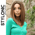 Stylonic Fashion Boutique Synthetic Wig Shoulder Length Brown Straight Wig Shoulder Length Brown Straight Wig - Stylonic