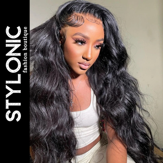 Stylonic Fashion Boutique Human Hair Wig Brown Body Wave Lace Front Wig Brown Body Wave Lace Front Wig - Stylonic Wigs