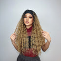 Stylonic Fashion Boutique Synthetic Wig Brown Curly Headband Wig Brown Curly Headband Wig - Stylonic Wigs